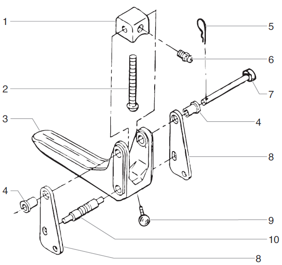 PowrLiner 8900 Trigger Assembly Parts